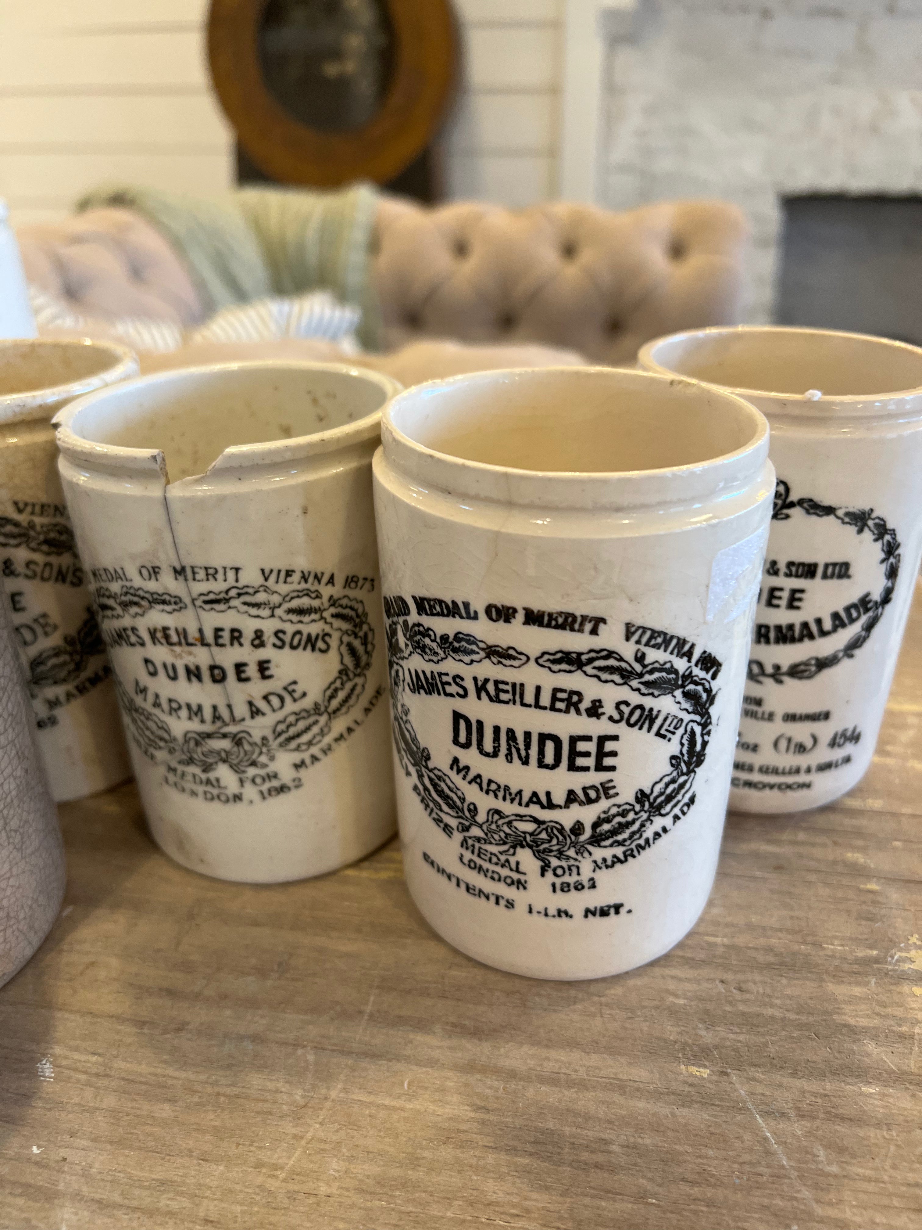 James Keiller & Sons Dundee Marmalade Crocks