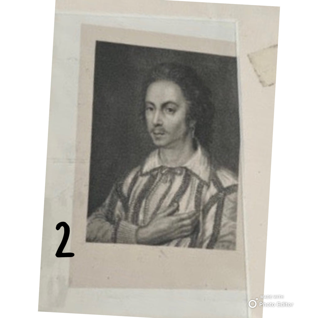 Vintage Matted Print
