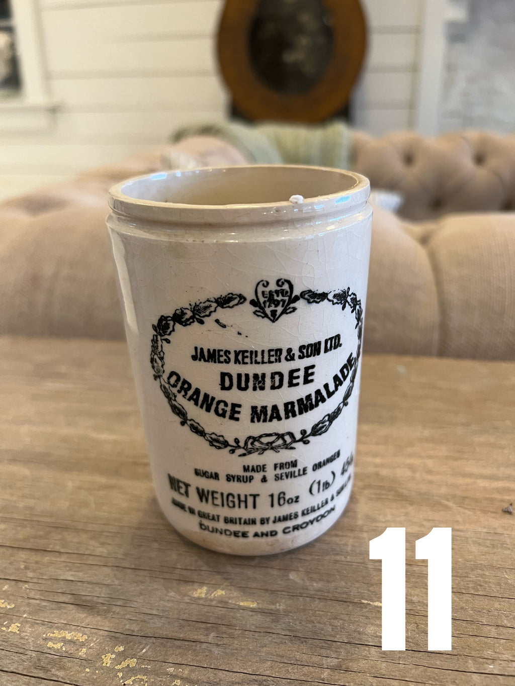 James Keiller & Sons Dundee Marmalade Crocks