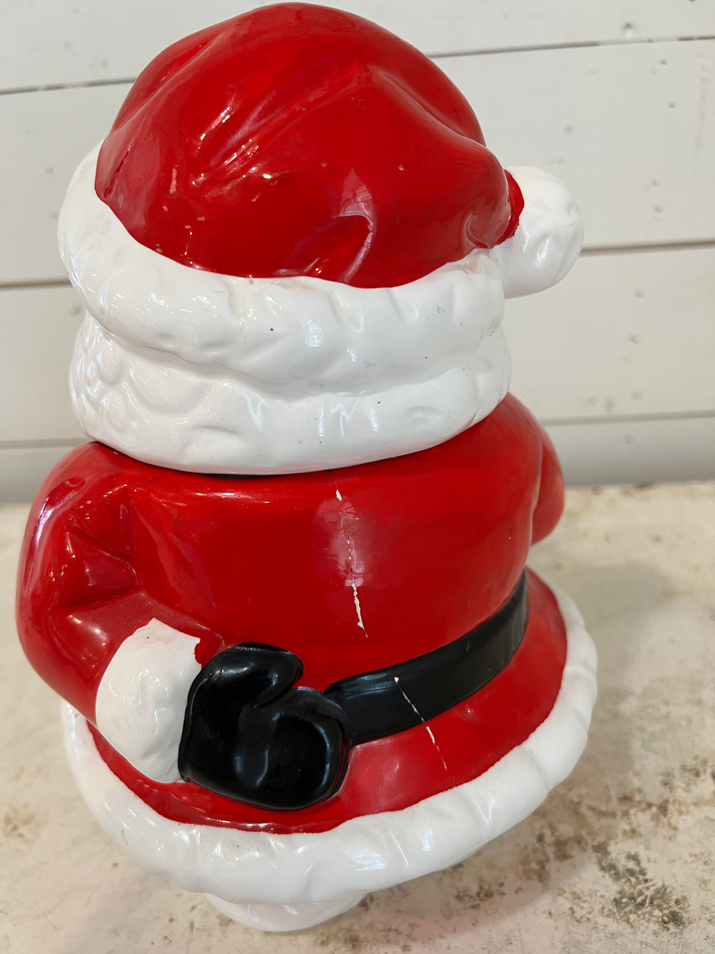 Santa Cookie Jar