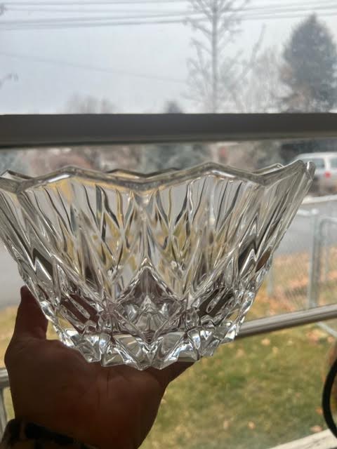 Ornate Crystal Bowl