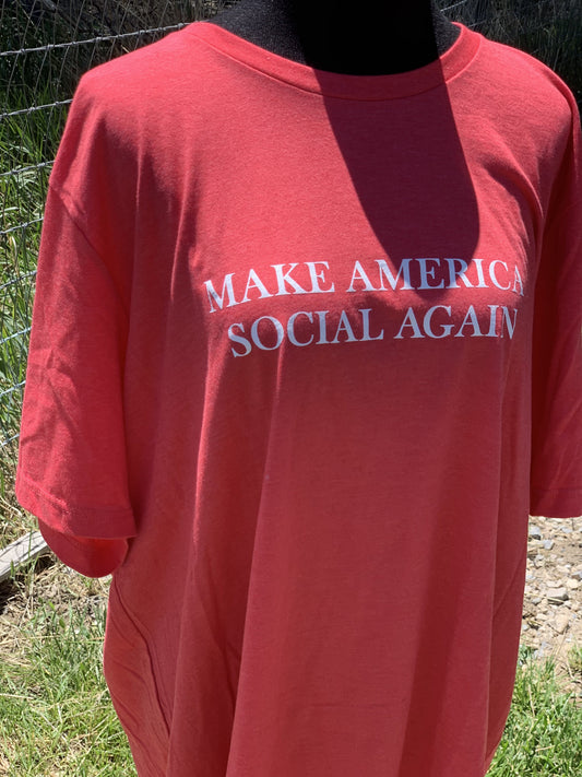 Make America Social Again Graphic Tee