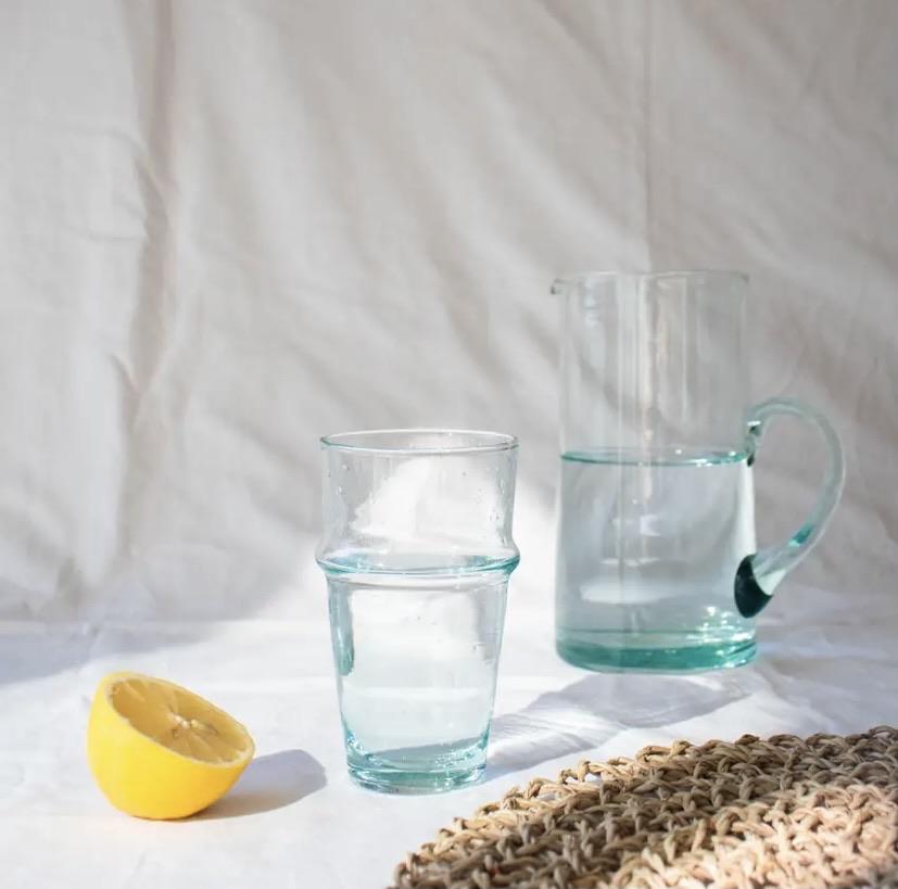 Moroccan Beldi Pitcher with Handle
