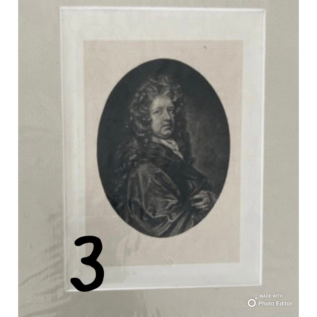 Vintage Matted Print