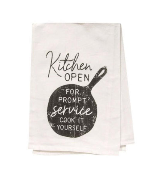 Kitchen Open Dish Towel