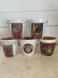 Santa Pots - Sold individually