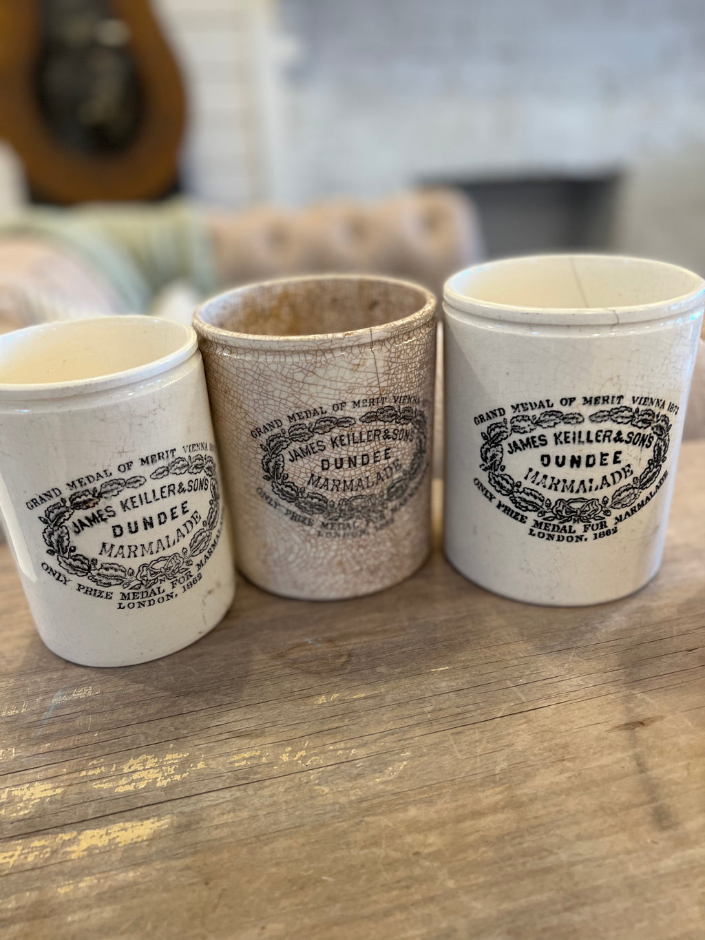 James Keiller & Sons Dundee Marmalade Crocks