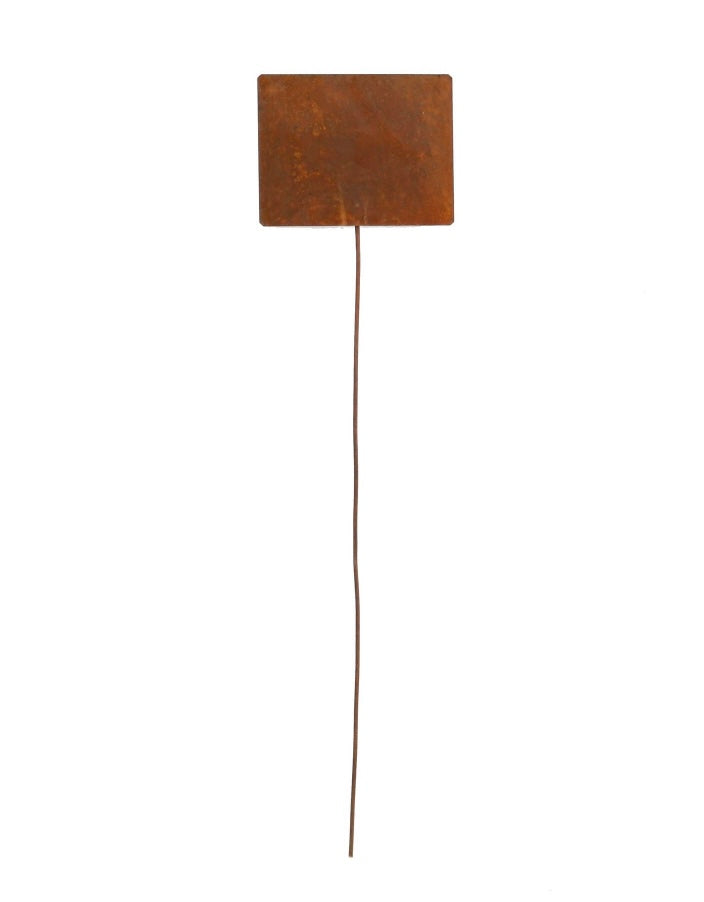 Rusty Garden Sign