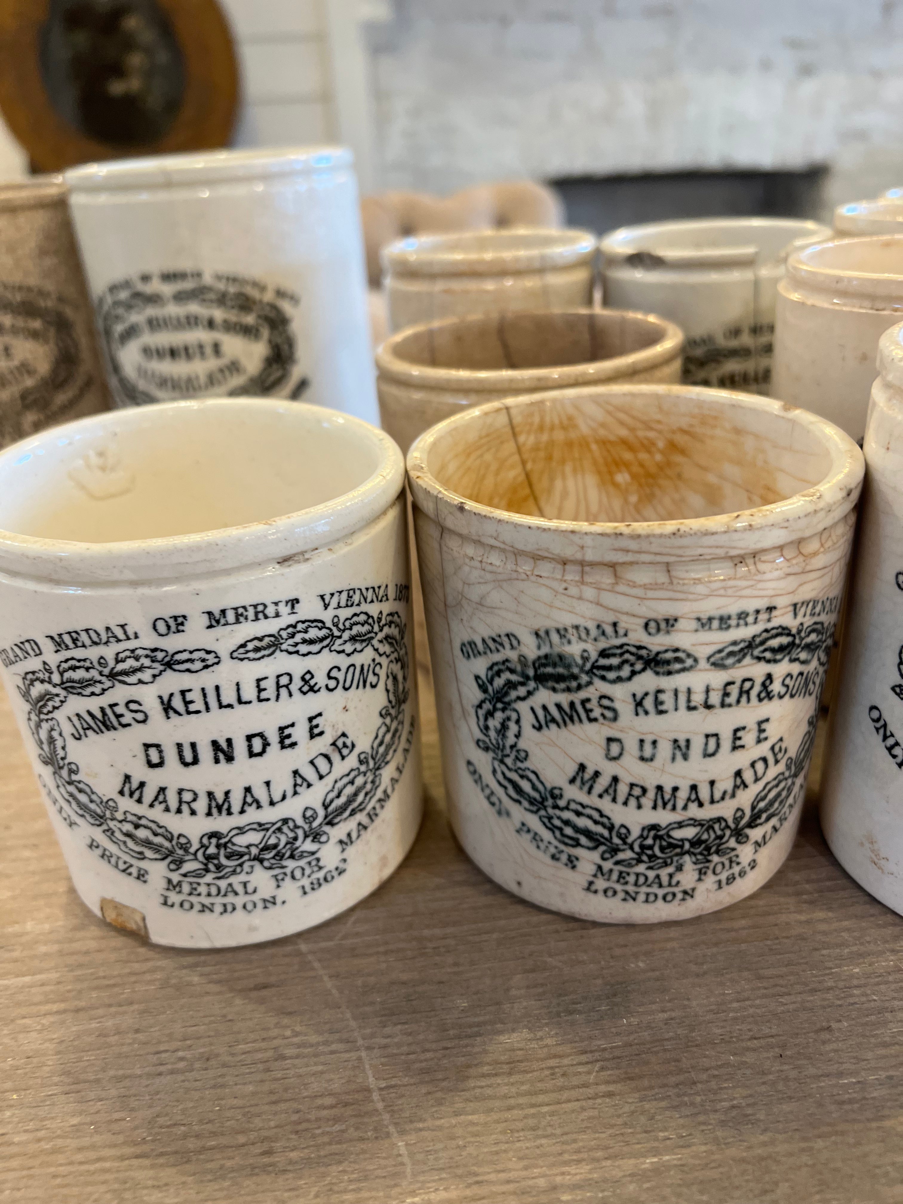 James Keiller & Sons Dundee Marmalade Crocks