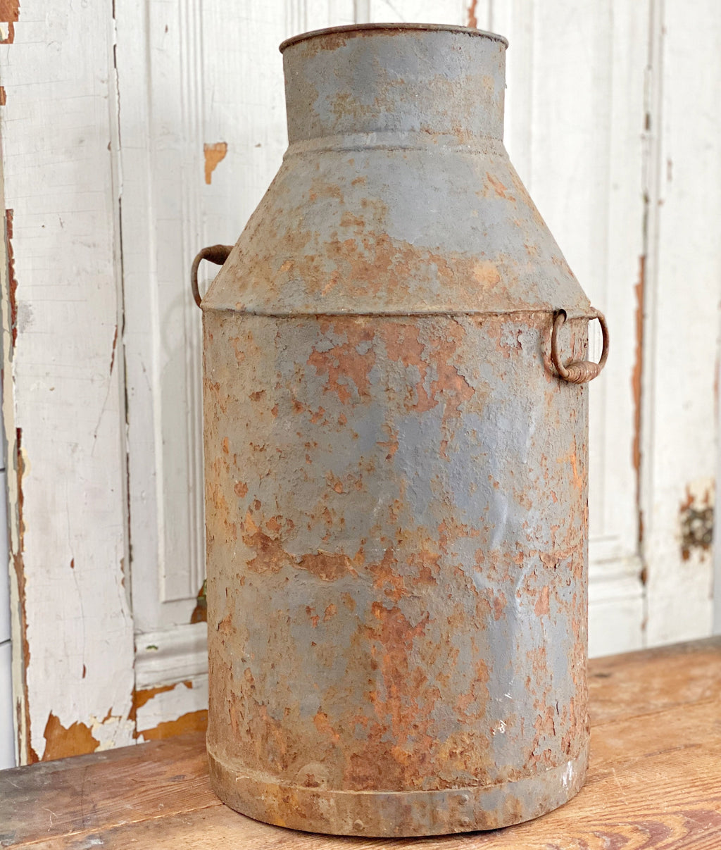 Antique European Milk Cans - Large