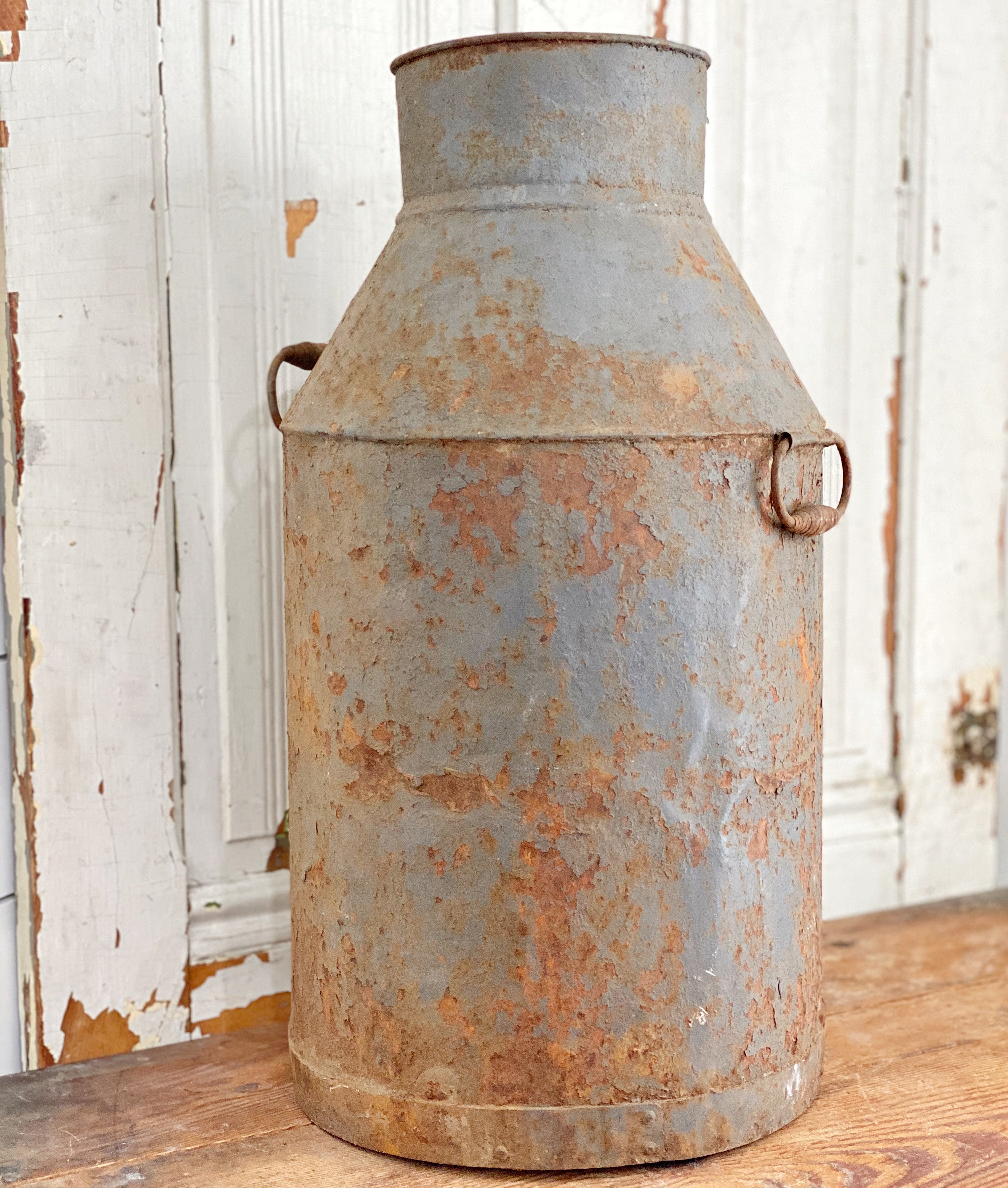 Antique European Milk Cans - Large