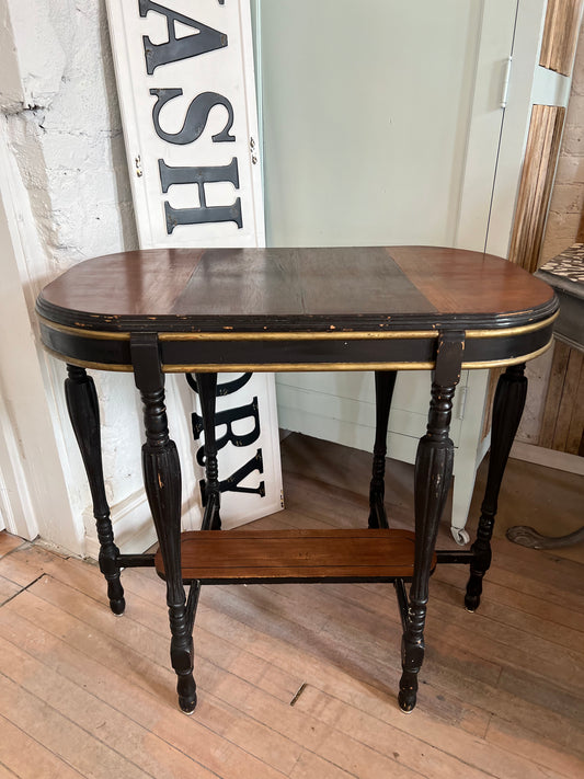 Oval Antique Side Table