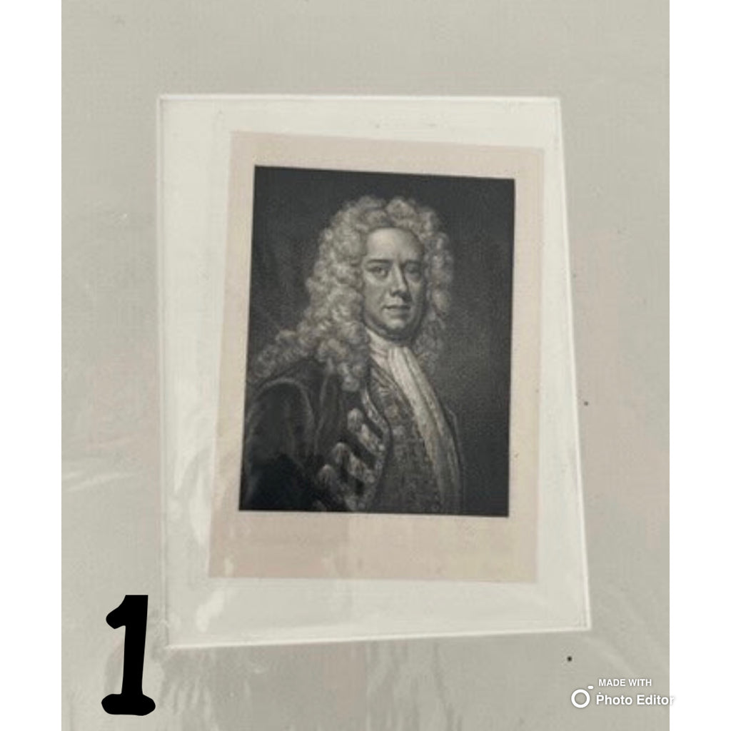 Vintage Matted Print