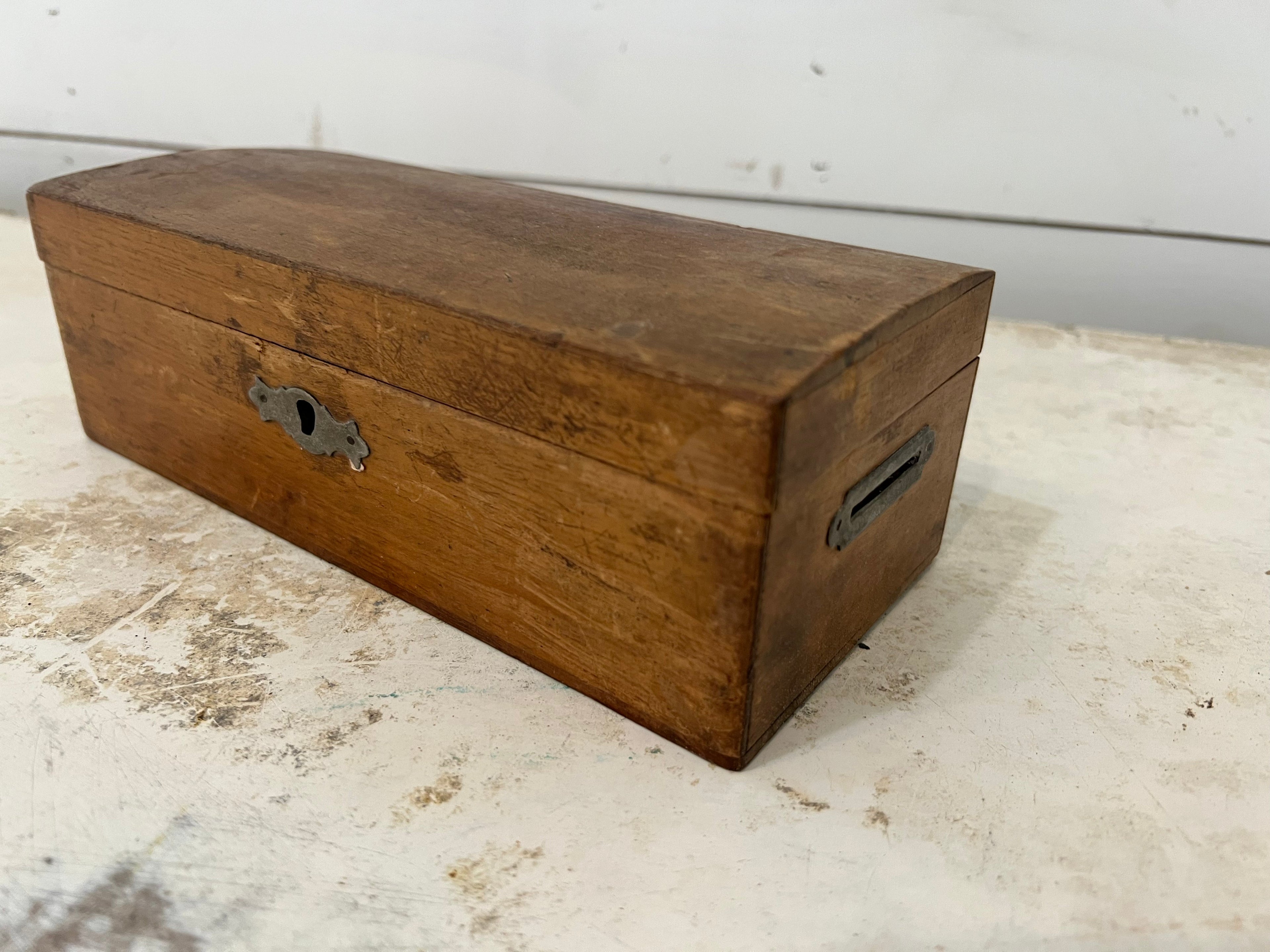 Small Wooden box with dividers Jami Ray Vintage