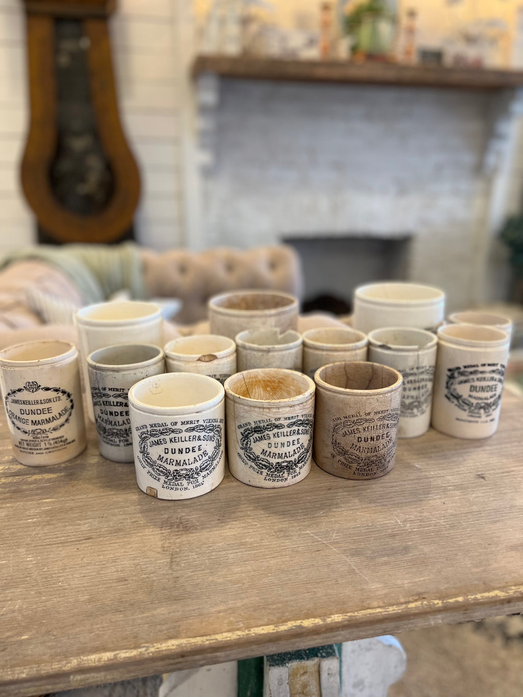 James Keiller & Sons Dundee Marmalade Crocks
