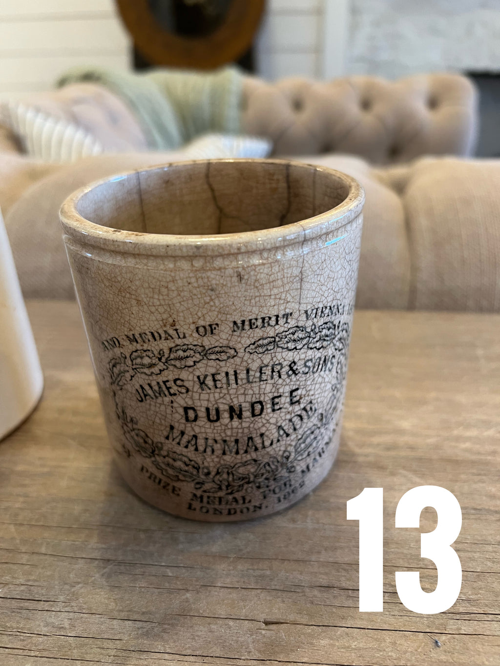 James Keiller & Sons Dundee Marmalade Crocks
