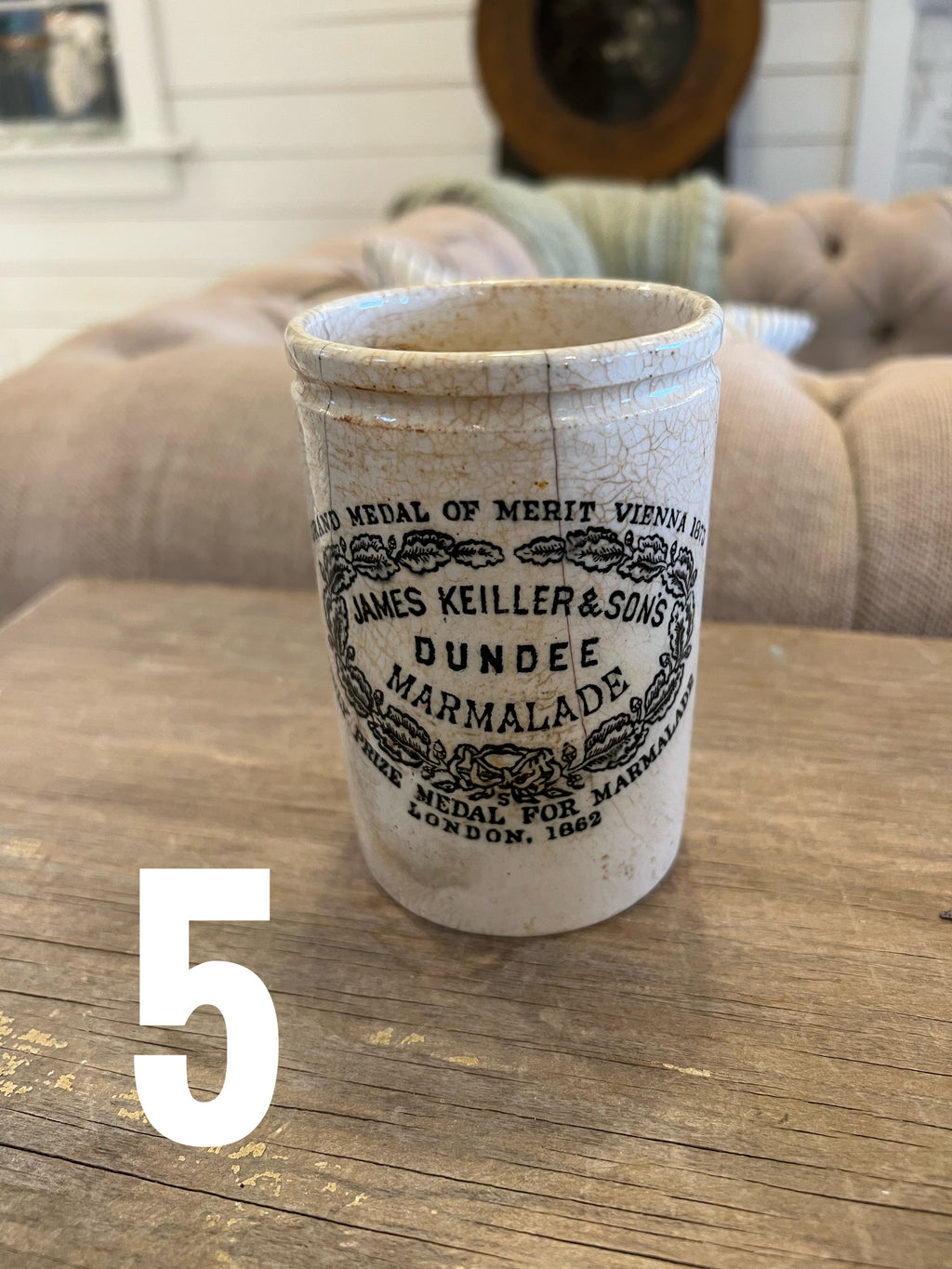 James Keiller & Sons Dundee Marmalade Crocks