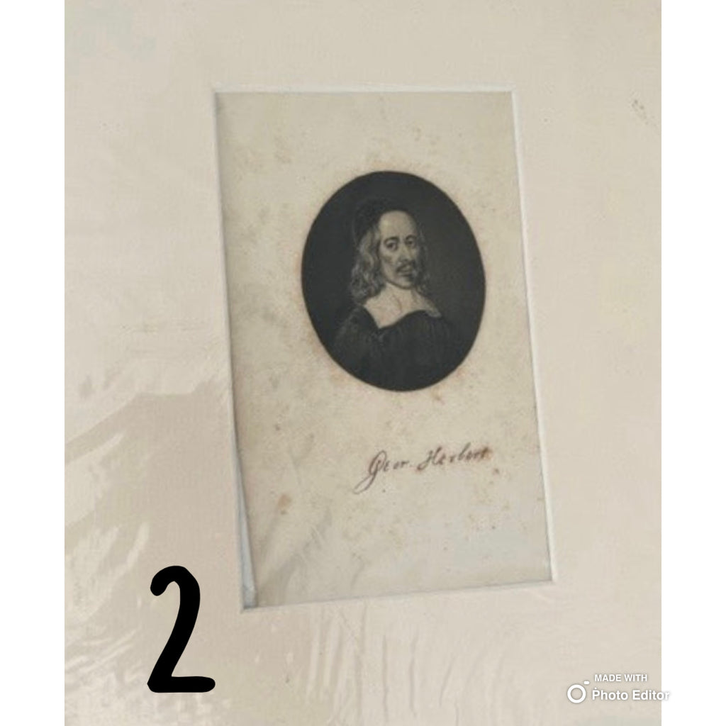 Vintage Matted Print