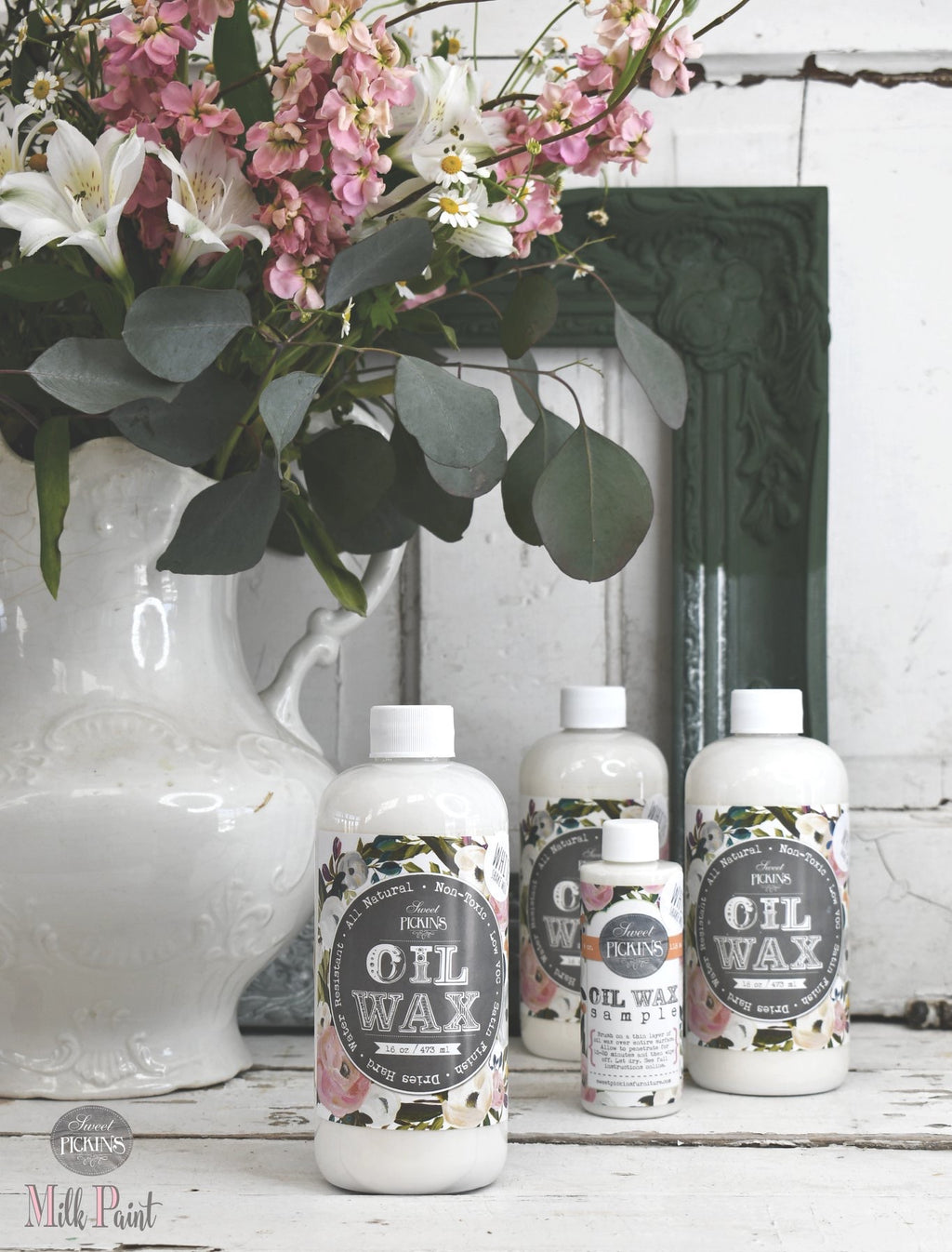 White Oil Wax | Sweet Pickins Milk Paint