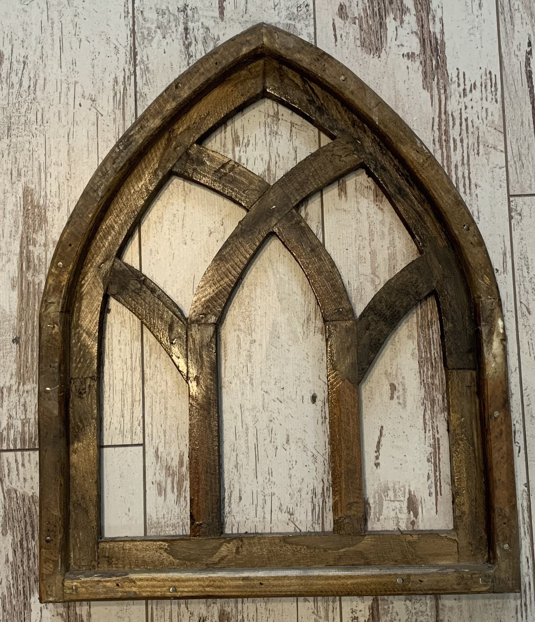 Cathedral window no glass