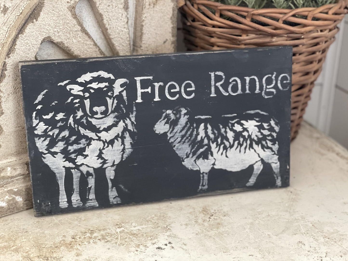 Hand painted signs