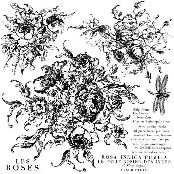Rose Toile | Stamp | IOD Iron Orchid Designs IOD
