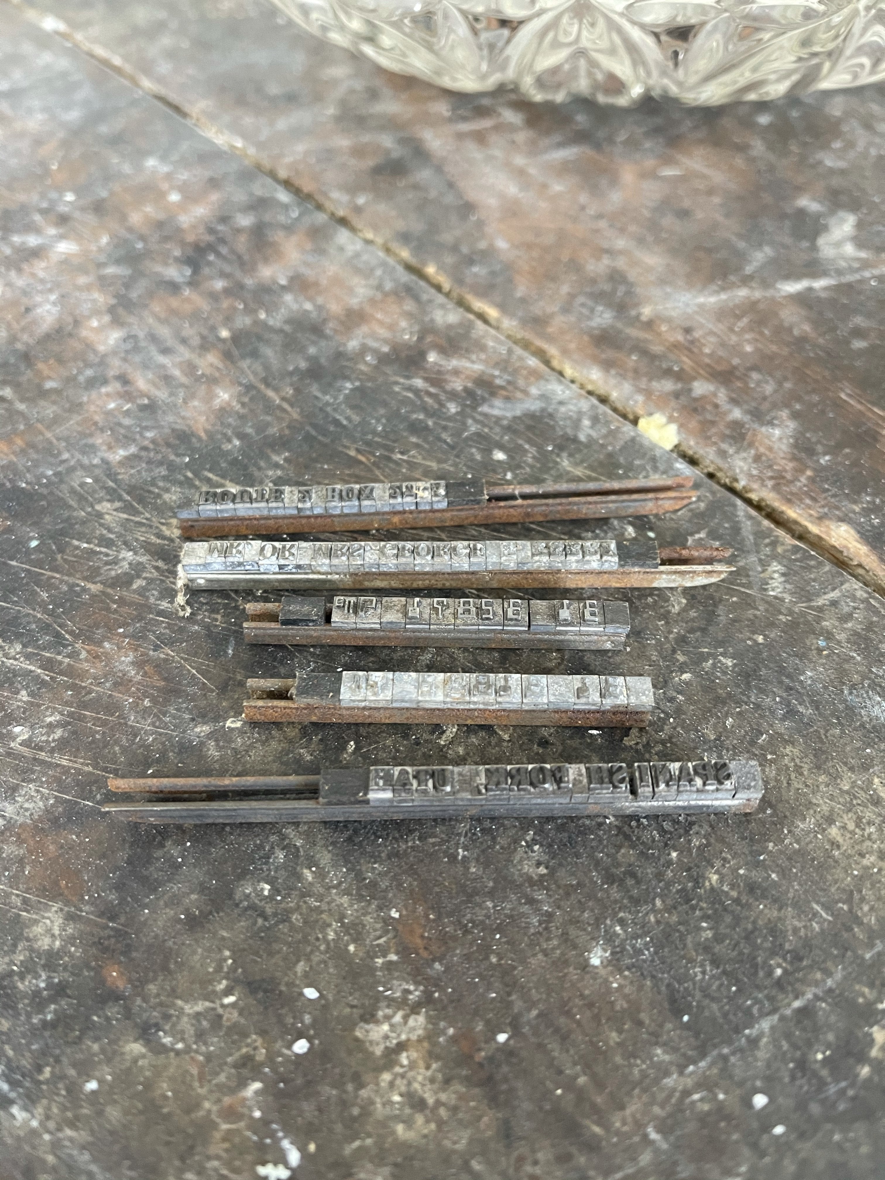 Vintage Typesetting Set - 5