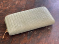 Becka Straw Wallet in Mint