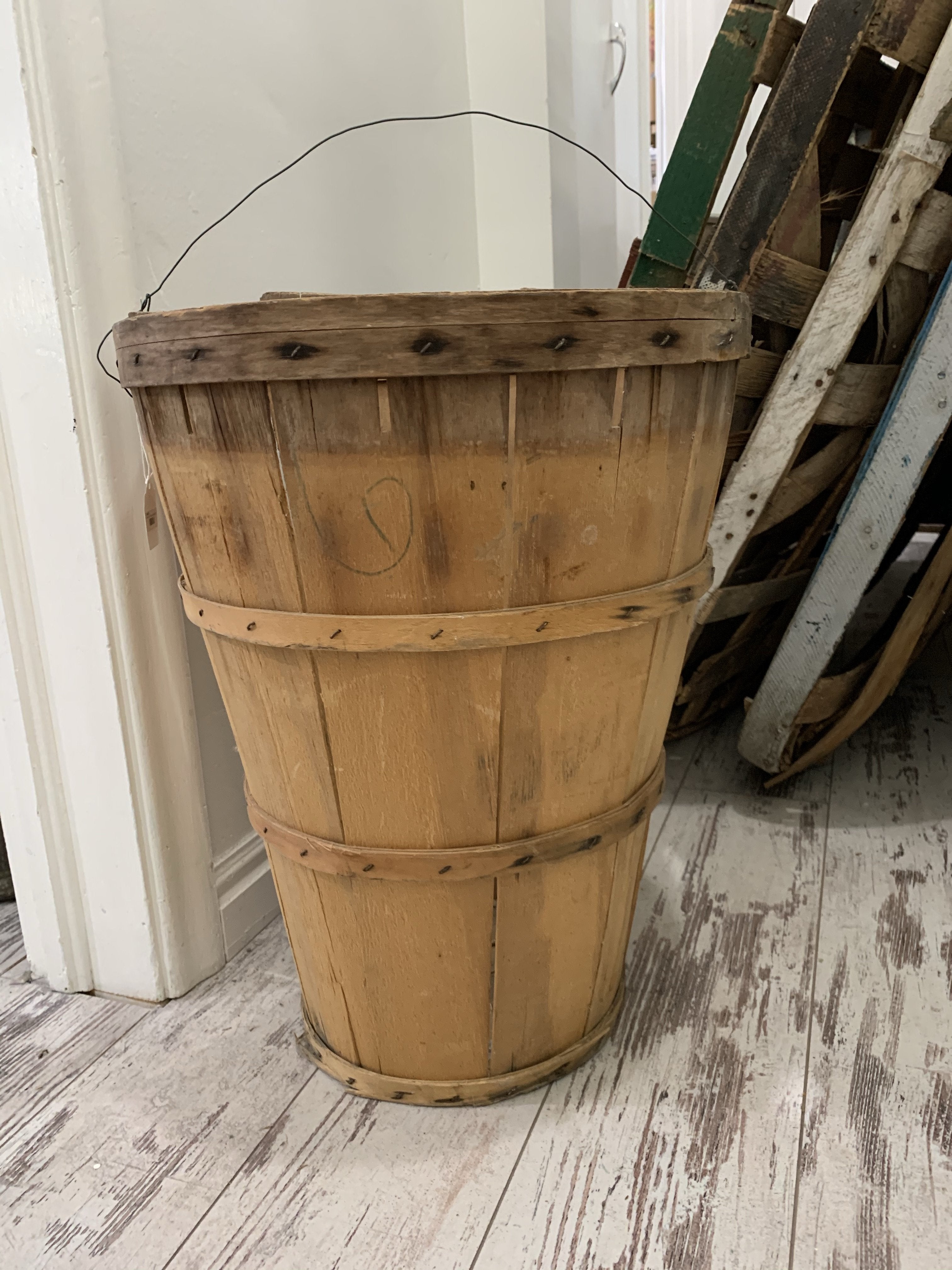 Oversized Apple Basket