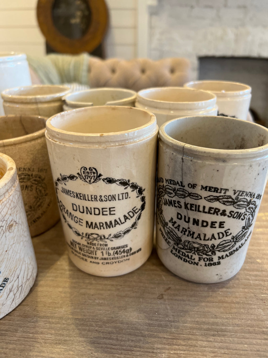 James Keiller & Sons Dundee Marmalade Crocks