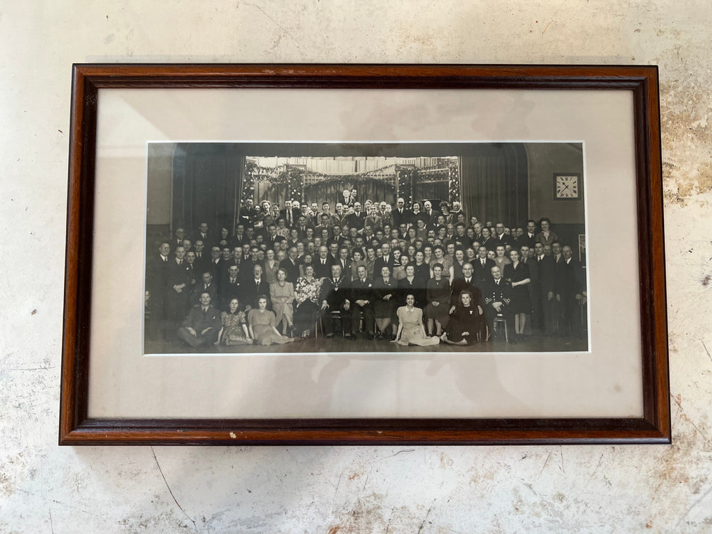 Vintage Panoramic Group Photo Jami Ray Vintage