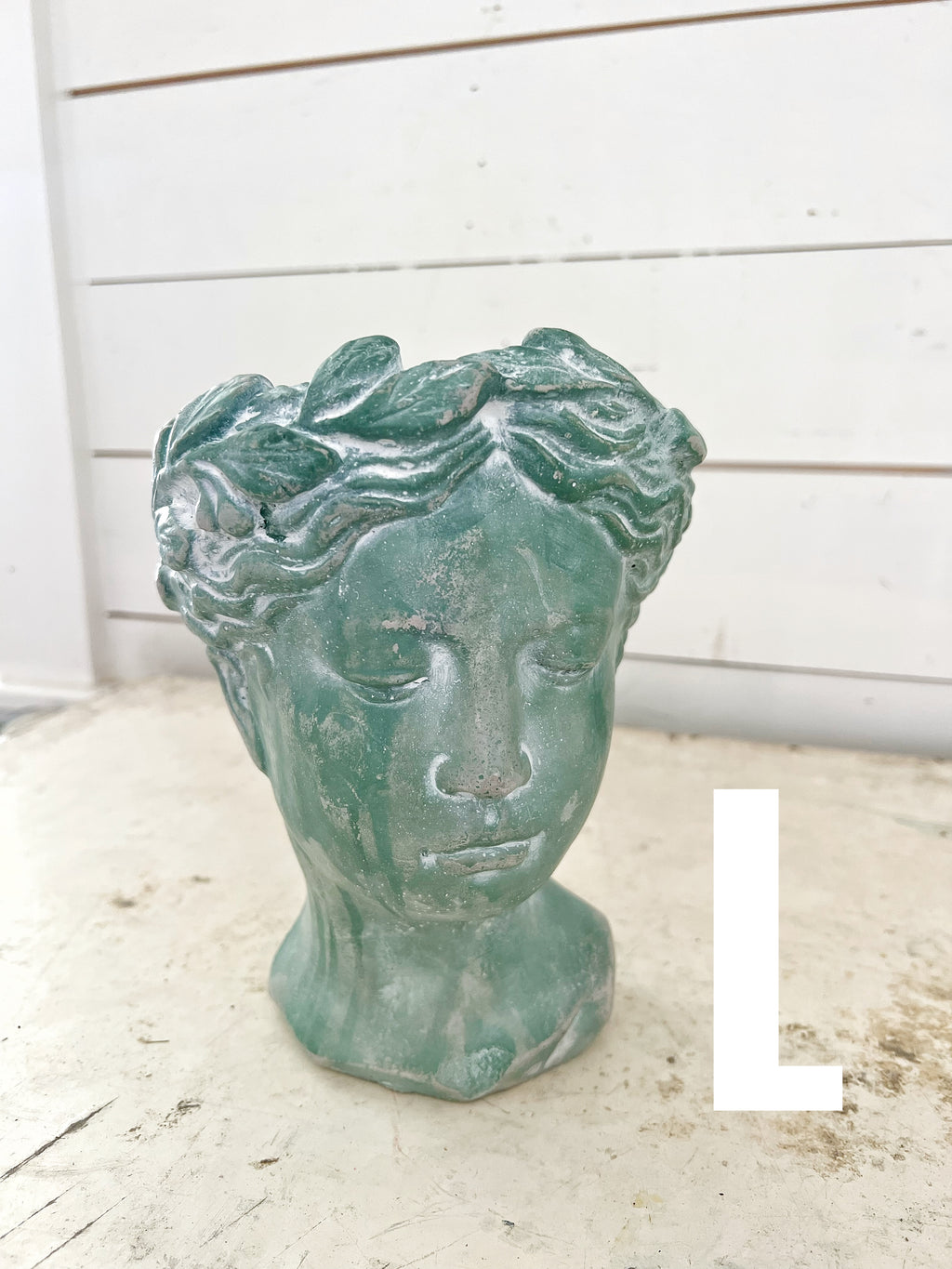 Hand Painted Bust Pots