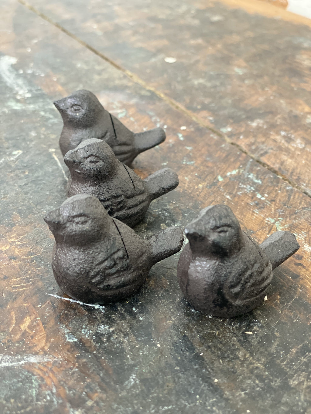 Cast Iron Place Card Holder/Set of 4