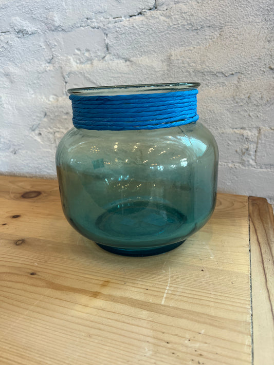 Recycled Spanish Hurricane Vase