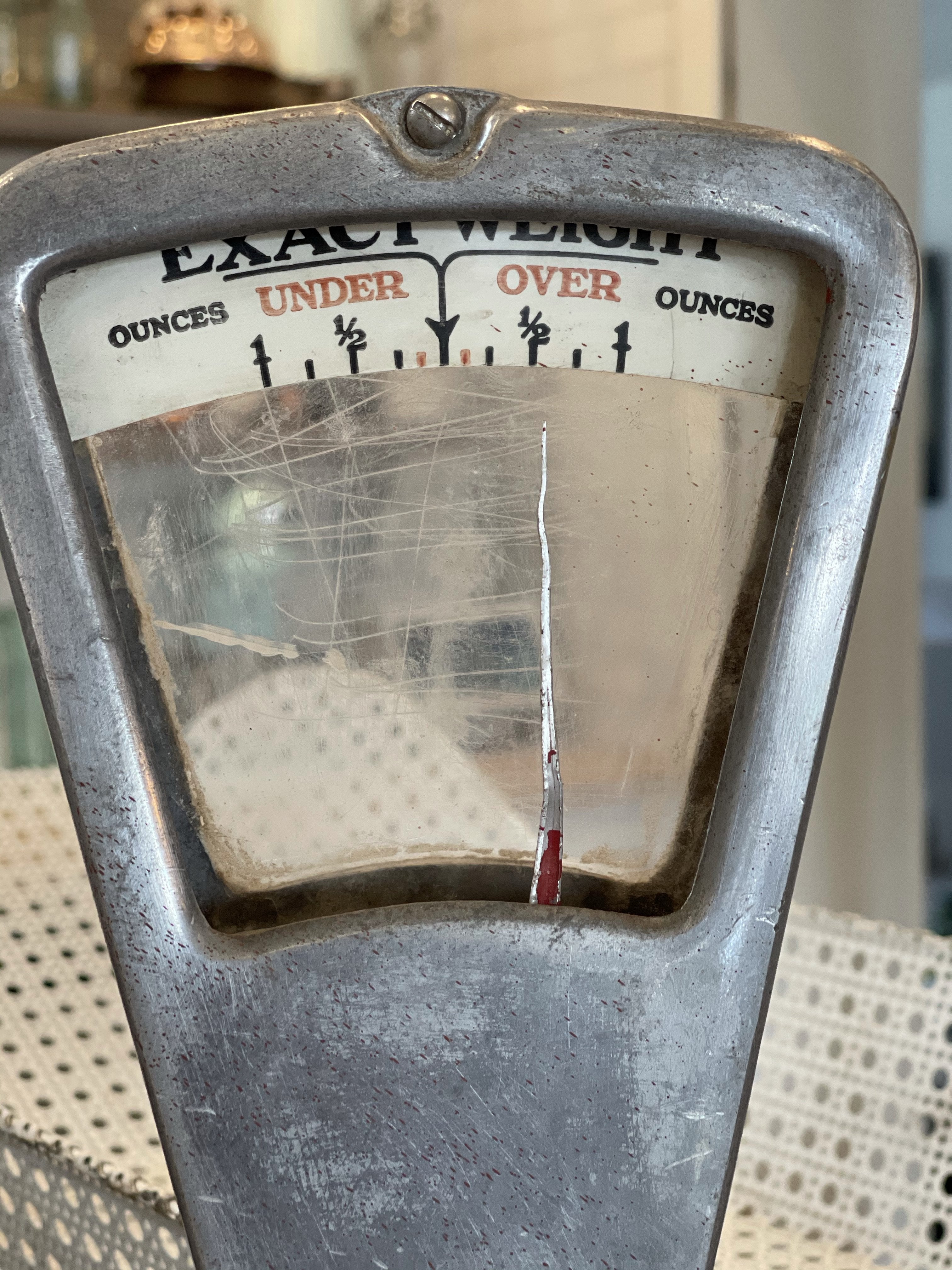Antique Metal Scale