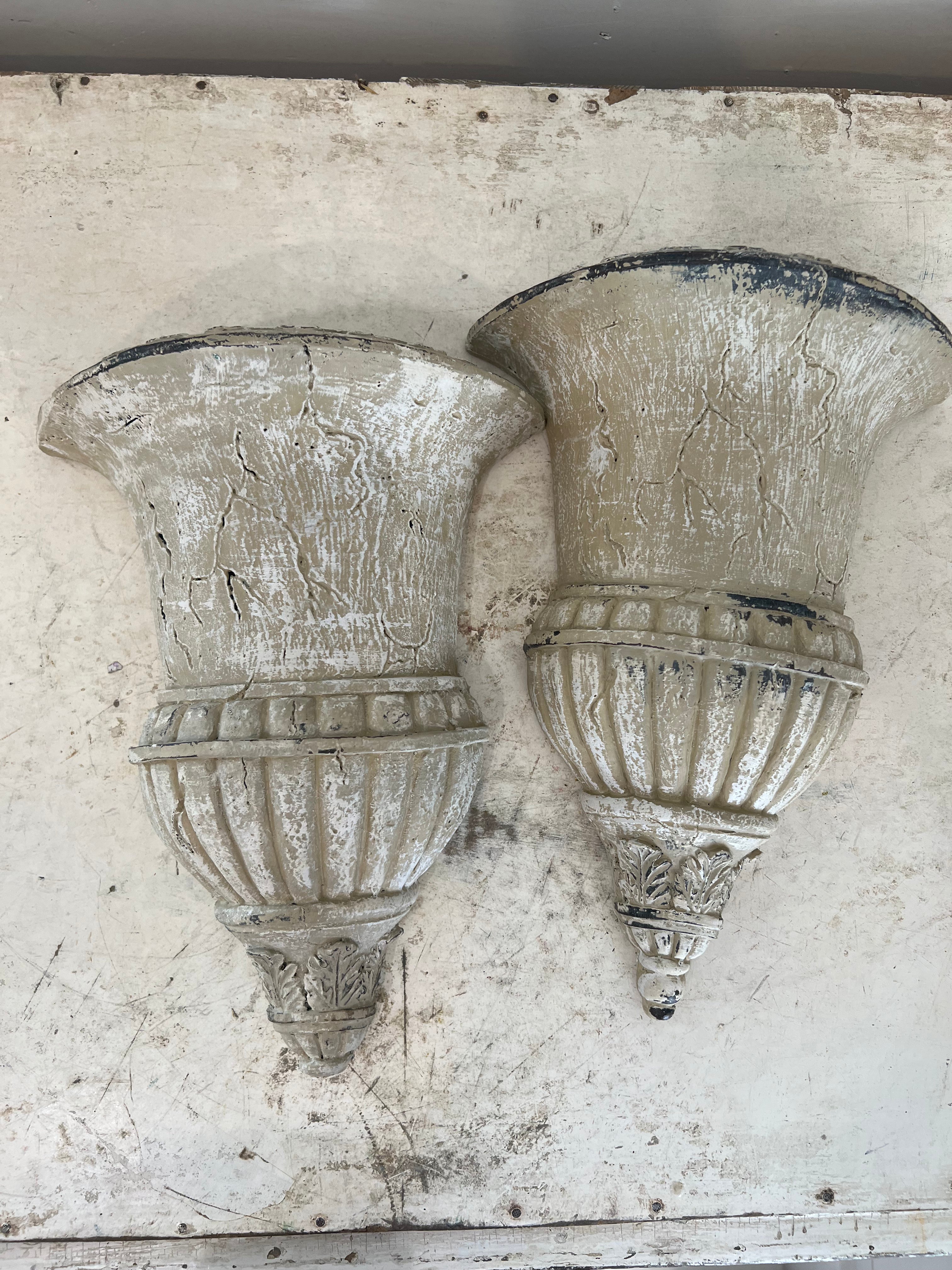 Wall sconce hand painted - sold individually
