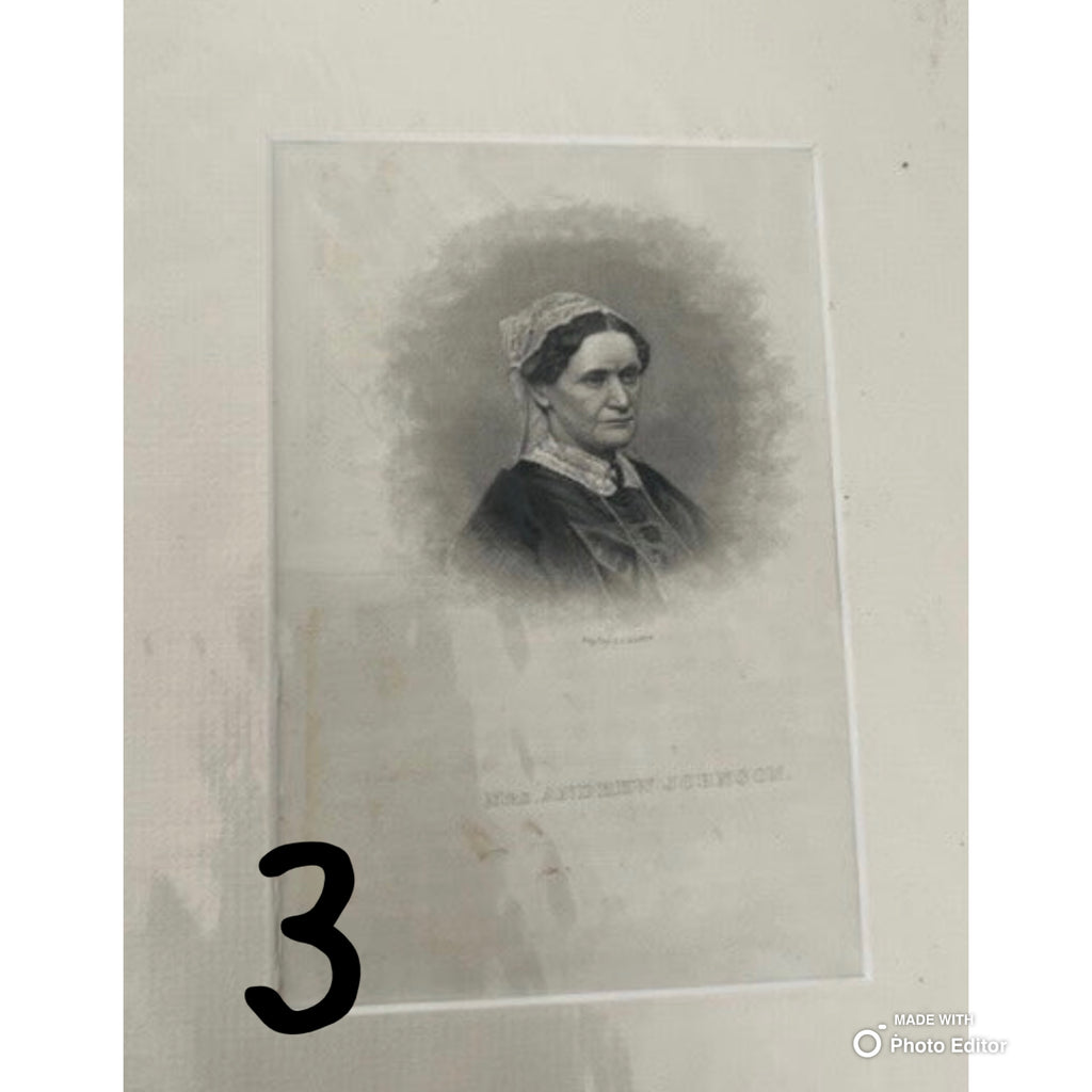 Vintage Matted Print