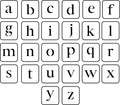 Lowercase Letters | JRV Stencils JRV Stencils
