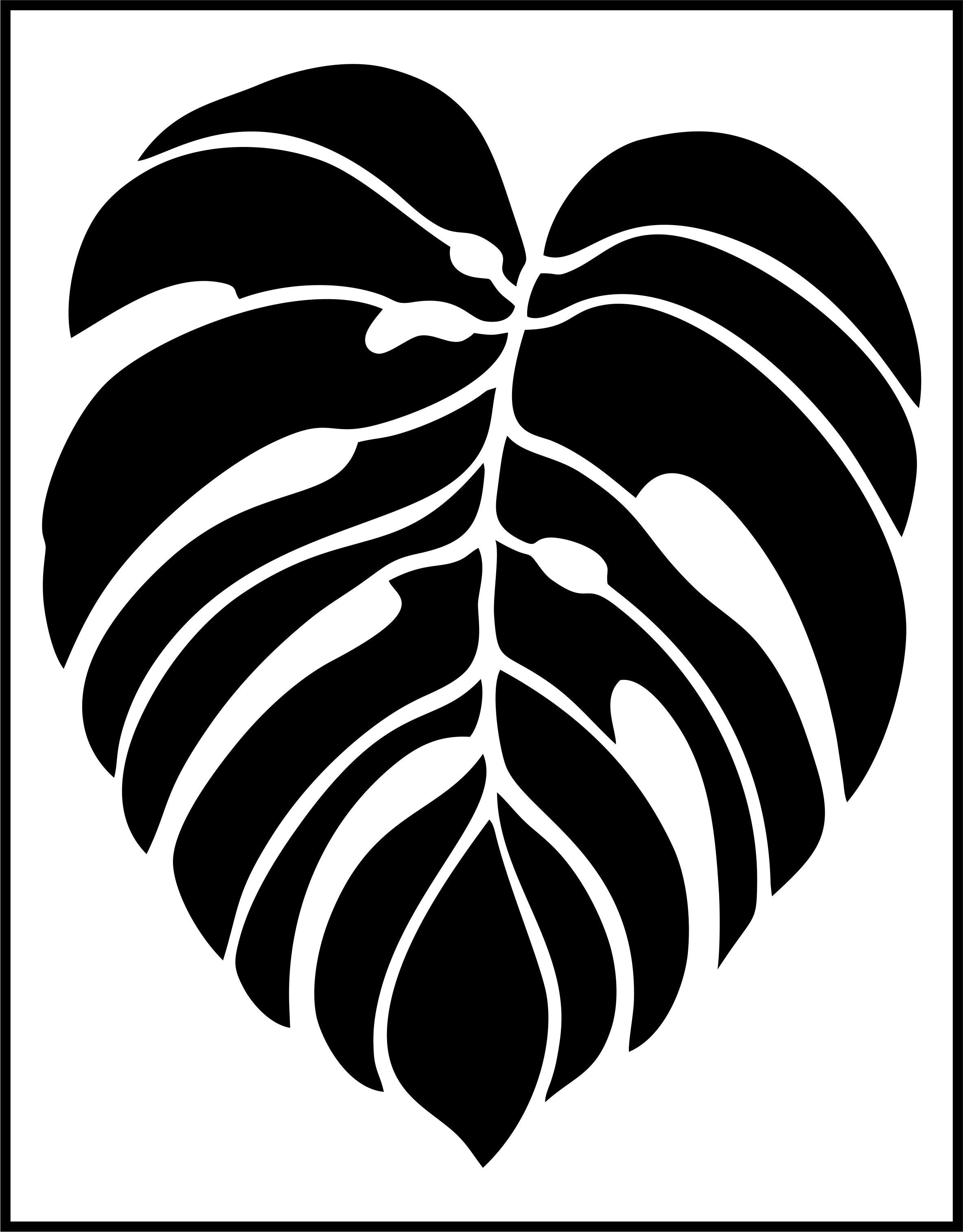 Large Leaves | JRV Stencils