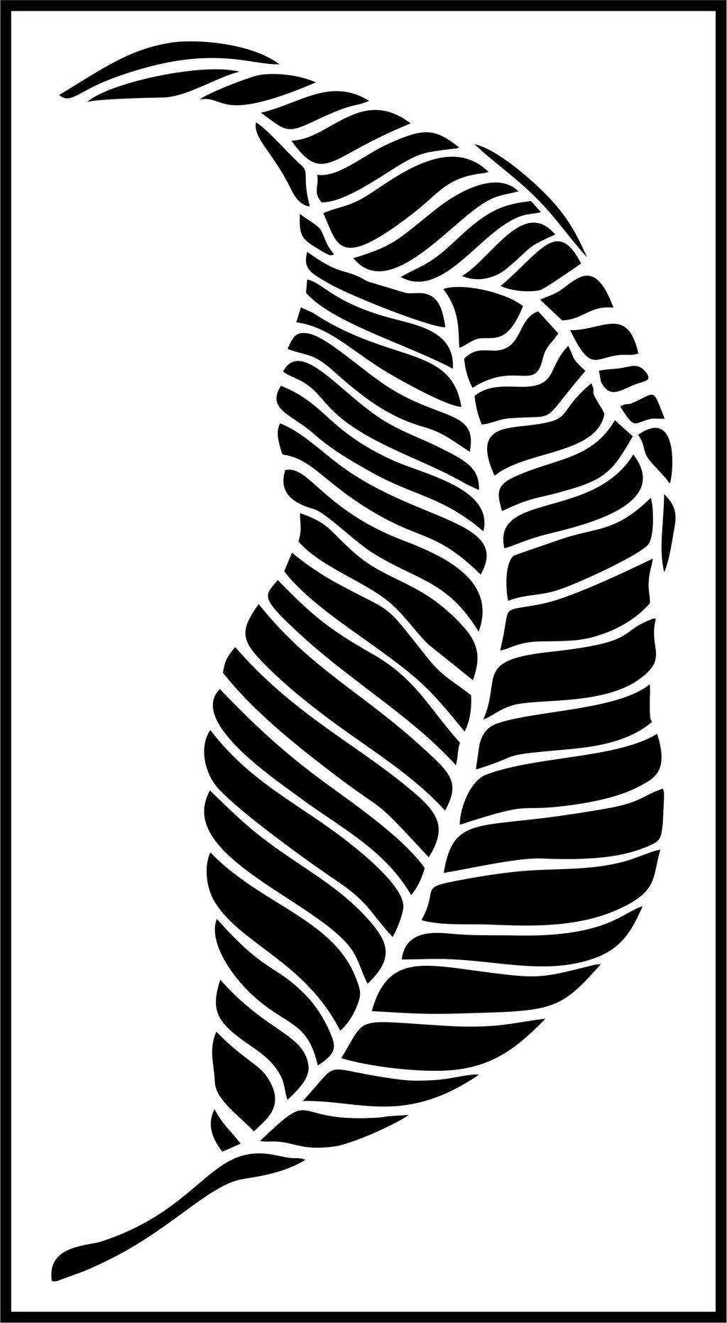 Large Leaves | JRV Stencils