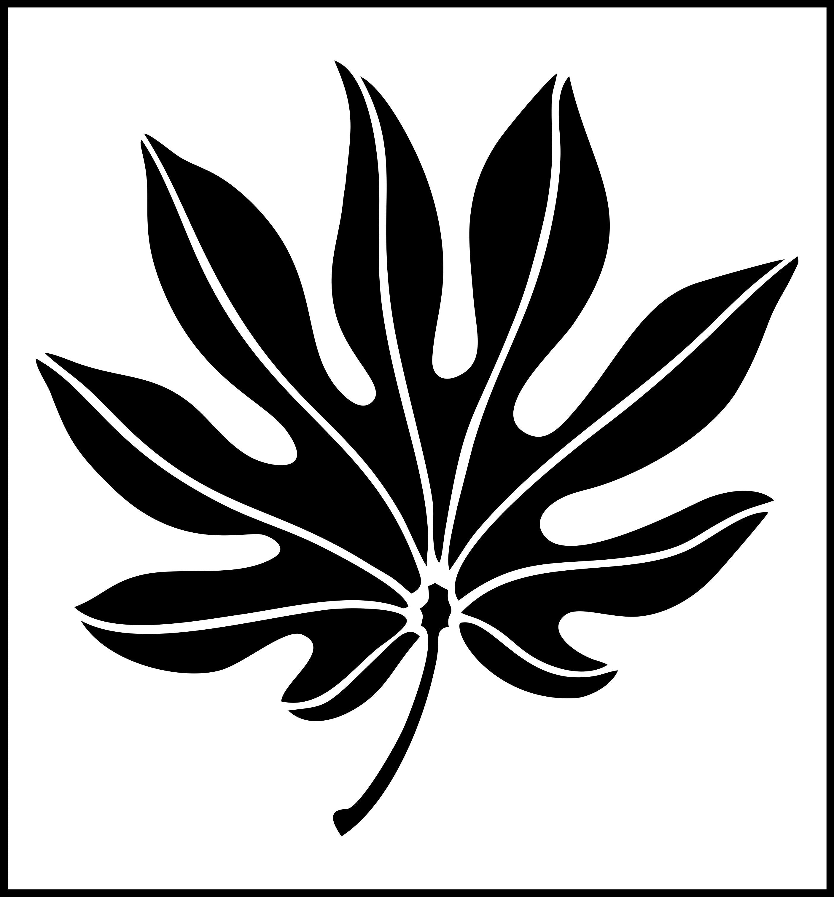 Large Leaves | JRV Stencils