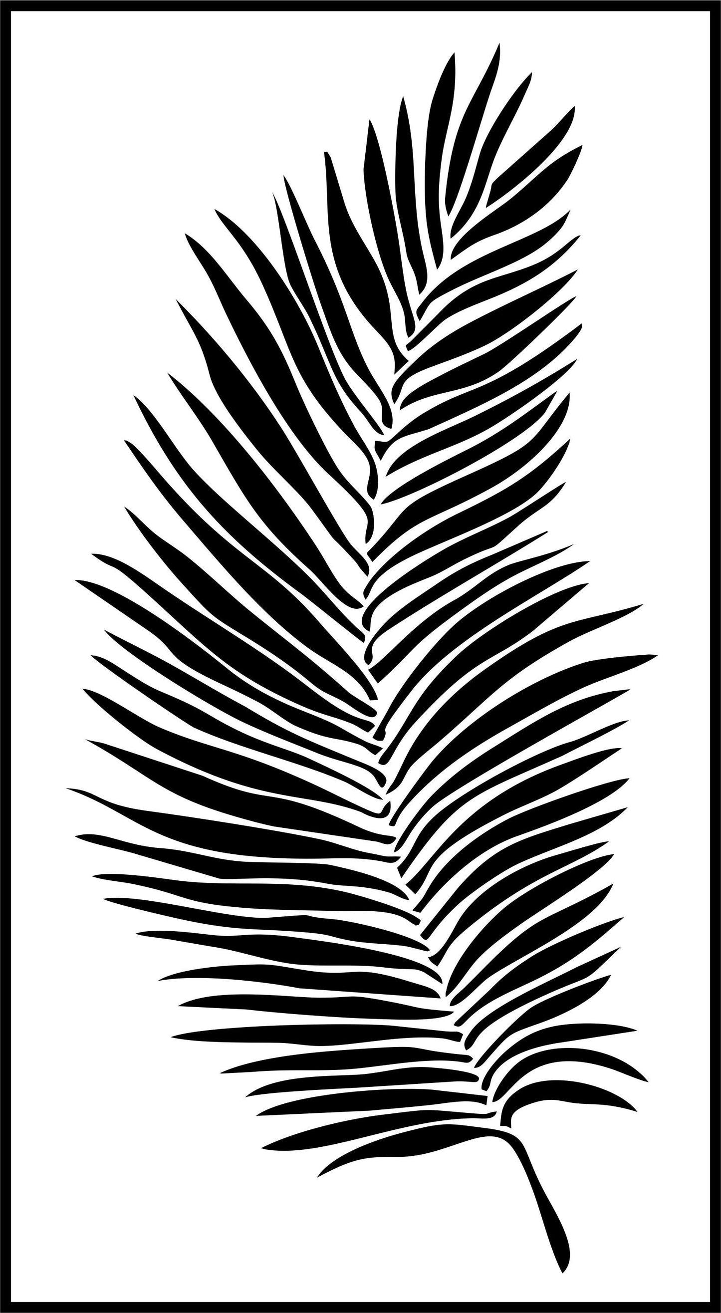 Large Leaves | JRV Stencils