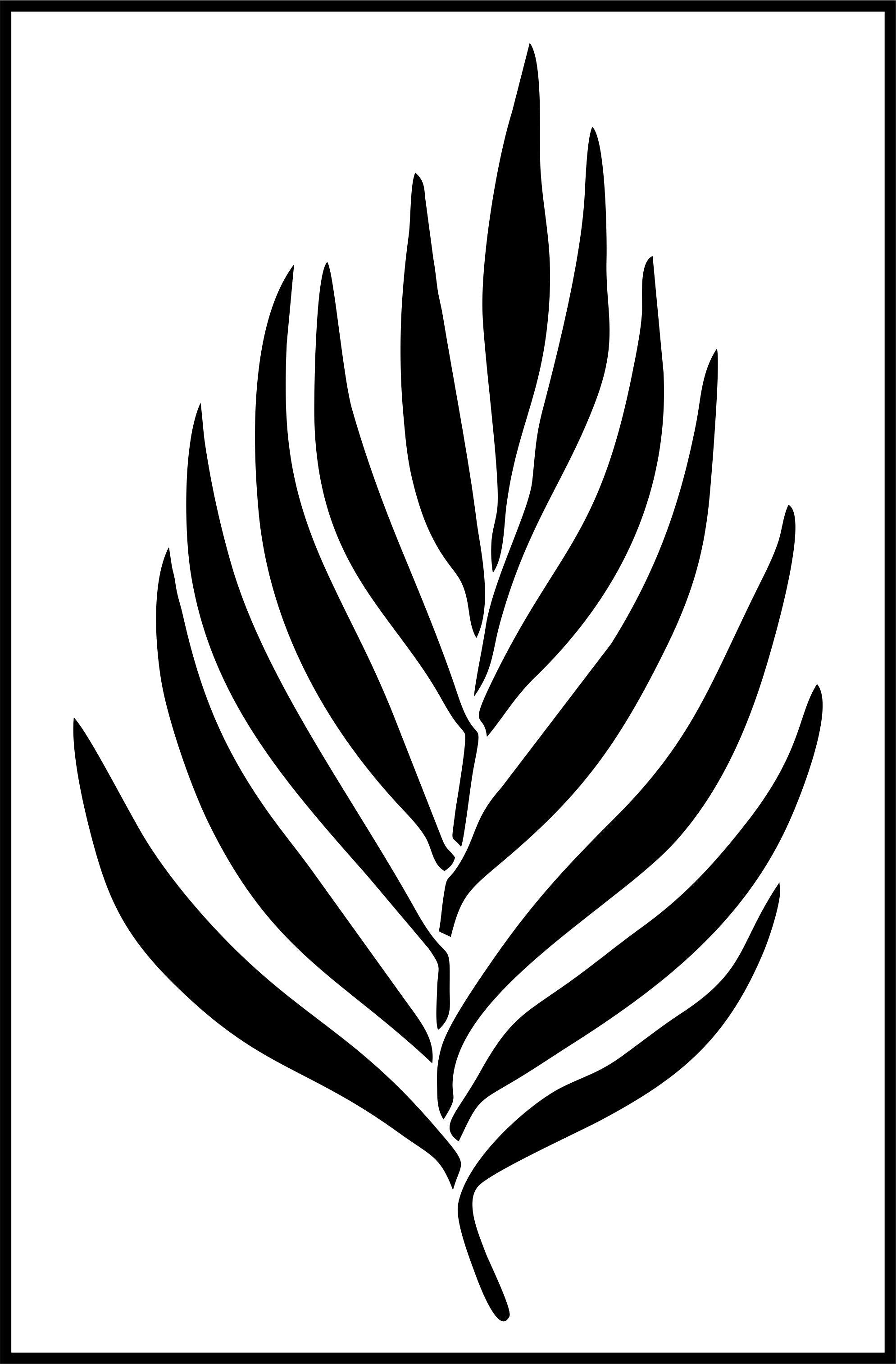 Large Leaves | JRV Stencils