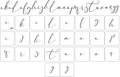 Script Font | JRV Stencils