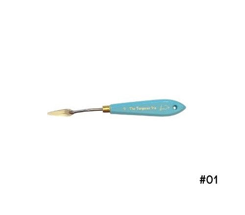 #01 Palette Knife | The Turquoise Iris