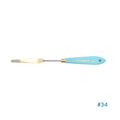 #34 Palette Knife | The Turquoise Iris
