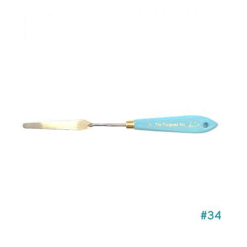 #34 Palette Knife | The Turquoise Iris