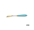 #38 Palette Knife | The Turquoise Iris