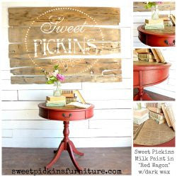 Red Wagon | Sweet Pickins Milk Paint Sweet Pickins