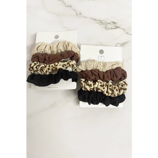 Leopard Scrunchie Set